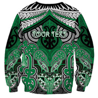 Aotearoa Iwi Ngai Tahu Personalised Sweatshirt Maori Kowhaiwhai Pattern LT19 - Polynesian Pride