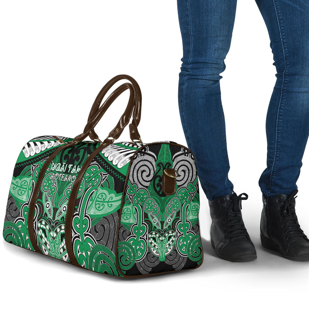 Aotearoa Iwi Ngai Tahu Travel Bag Maori Kowhaiwhai Pattern LT19 - Polynesian Pride