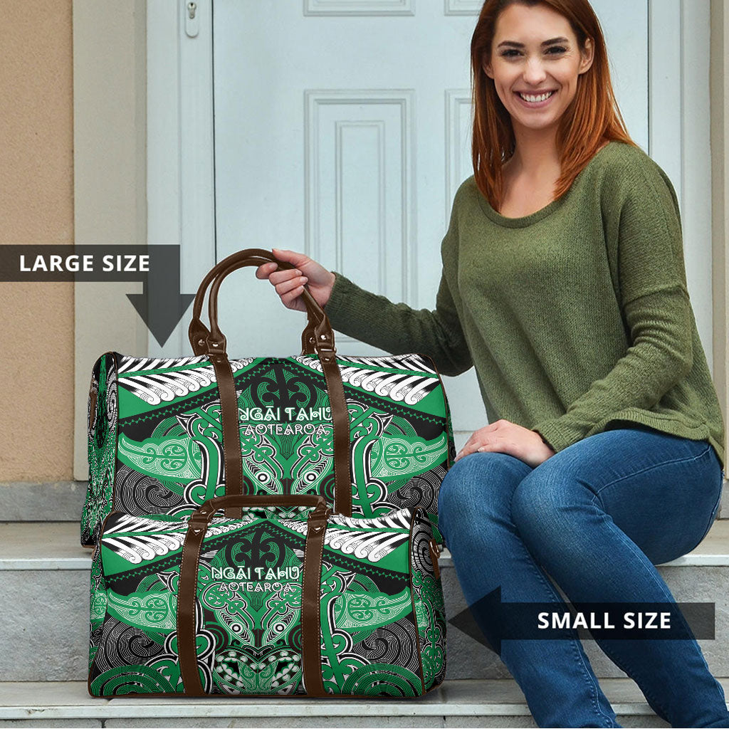 Aotearoa Iwi Ngai Tahu Travel Bag Maori Kowhaiwhai Pattern LT19 - Polynesian Pride
