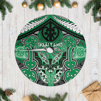 Aotearoa Iwi Ngai Tahu Tree Skirt Maori Kowhaiwhai Pattern LT19 Casual Green - Polynesian Pride