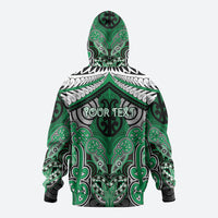 Aotearoa Iwi Ngai Tahu Personalised Zip Hoodie Maori Kowhaiwhai Pattern LT19 - Polynesian Pride