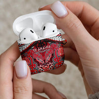 Aotearoa Iwi Te Arawa AirPods Case Maori Kowhaiwhai Pattern LT19 - Polynesian Pride