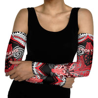 Aotearoa Iwi Te Arawa Personalised Arm Sleeves Maori Kowhaiwhai Pattern LT19 - Polynesian Pride
