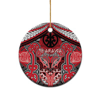 Aotearoa Iwi Te Arawa Personalised Ceramic Ornament Maori Kowhaiwhai Pattern LT19 - Polynesian Pride