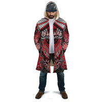 Aotearoa Iwi Te Arawa Personalised Cloak Maori Kowhaiwhai Pattern LT19 - Polynesian Pride