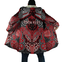 Aotearoa Iwi Te Arawa Personalised Cloak Maori Kowhaiwhai Pattern LT19 - Polynesian Pride