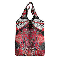 Aotearoa Iwi Te Arawa Grocery Bag Maori Kowhaiwhai Pattern LT19 - Polynesian Pride