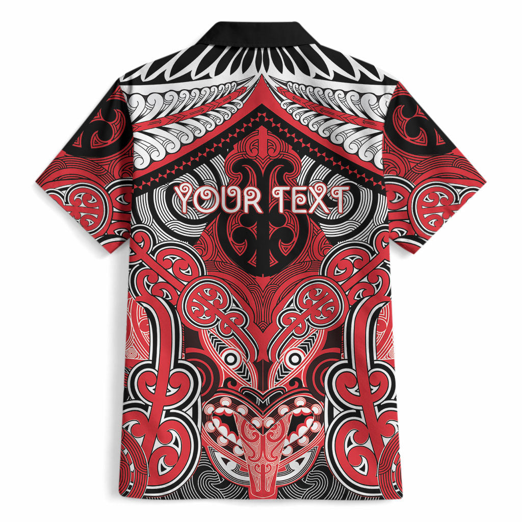 Aotearoa Iwi Te Arawa Personalised Hawaiian Shirt Maori Kowhaiwhai Pattern LT19 - Polynesian Pride