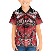 Aotearoa Iwi Te Arawa Personalised Hawaiian Shirt Maori Kowhaiwhai Pattern LT19 - Polynesian Pride
