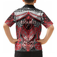 Aotearoa Iwi Te Arawa Personalised Hawaiian Shirt Maori Kowhaiwhai Pattern LT19 - Polynesian Pride