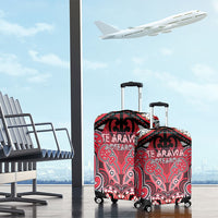 Aotearoa Iwi Te Arawa Luggage Cover Maori Kowhaiwhai Pattern LT19 - Polynesian Pride