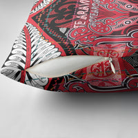 Aotearoa Iwi Te Arawa Pillow Cover Maori Kowhaiwhai Pattern LT19 - Polynesian Pride