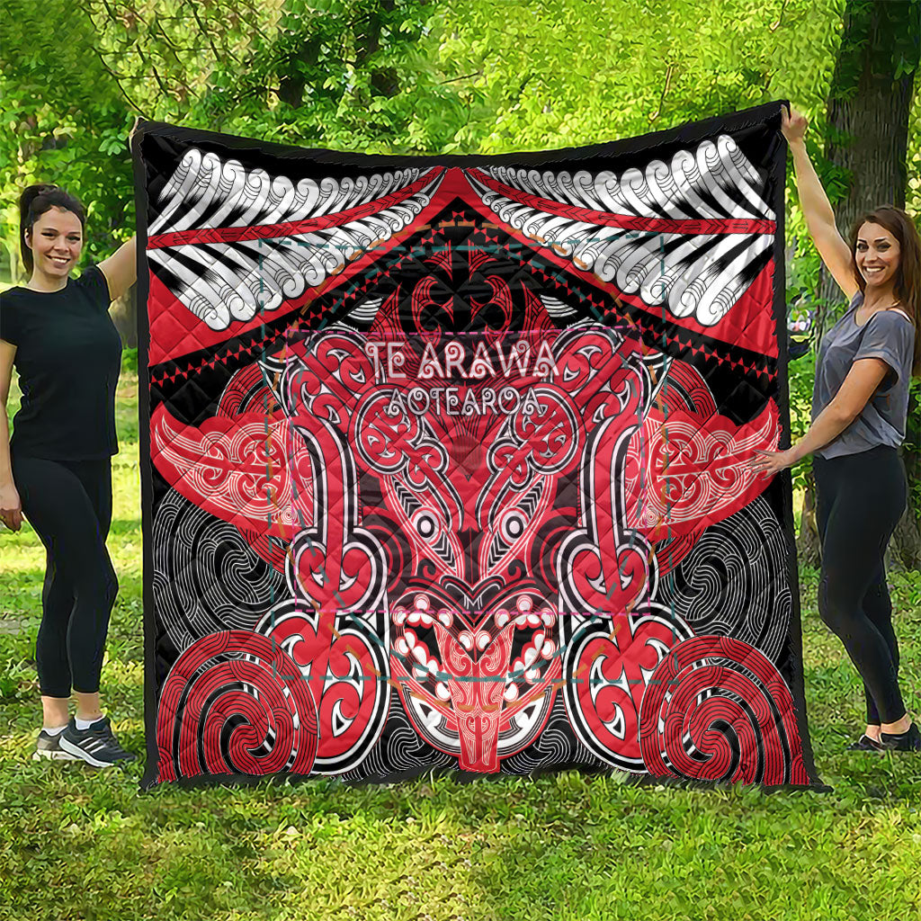 Aotearoa Iwi Te Arawa Quilt Maori Kowhaiwhai Pattern LT19 - Polynesian Pride