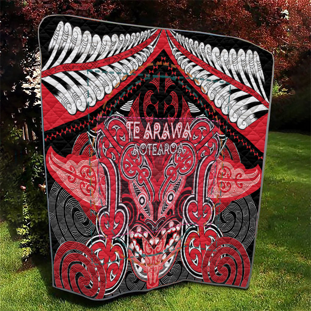 Aotearoa Iwi Te Arawa Quilt Maori Kowhaiwhai Pattern LT19 - Polynesian Pride