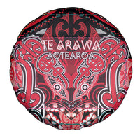 Aotearoa Iwi Te Arawa Spare Tire Cover Maori Kowhaiwhai Pattern LT19 - Polynesian Pride