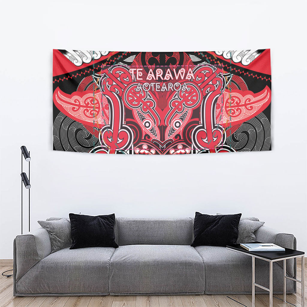 Aotearoa Iwi Te Arawa Tapestry Maori Kowhaiwhai Pattern LT19 - Polynesian Pride