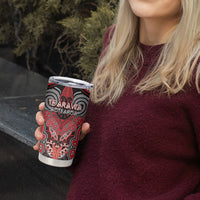 Aotearoa Iwi Te Arawa Personalised Tumbler Cup Maori Kowhaiwhai Pattern LT19 - Polynesian Pride