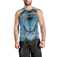Aotearoa Iwi Ngati Porou Personalised Men Tank Top Maori Kowhaiwhai Pattern LT19 - Polynesian Pride