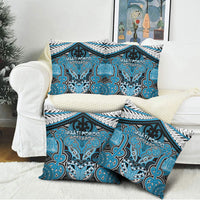 Aotearoa Iwi Ngati Porou Pillow Cover Maori Kowhaiwhai Pattern LT19 - Polynesian Pride