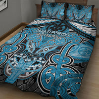 Aotearoa Iwi Ngati Porou Quilt Bed Set Maori Kowhaiwhai Pattern LT19 - Polynesian Pride
