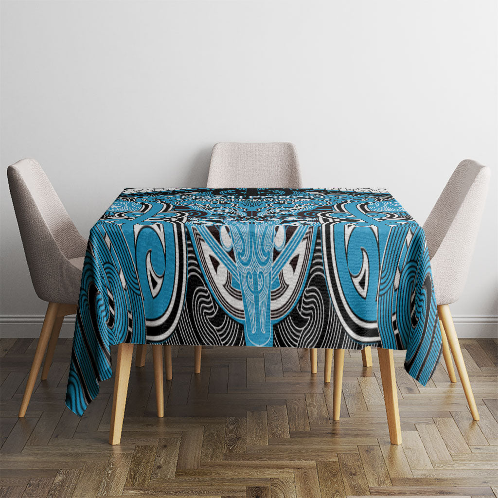 Aotearoa Iwi Ngati Porou Tablecloth Maori Kowhaiwhai Pattern LT19 - Polynesian Pride