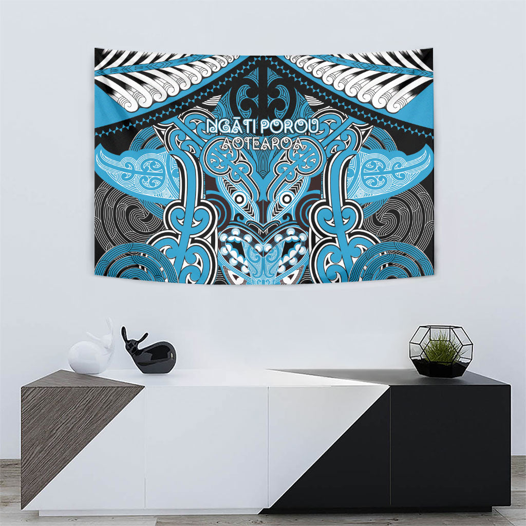 Aotearoa Iwi Ngati Porou Tapestry Maori Kowhaiwhai Pattern LT19 - Polynesian Pride