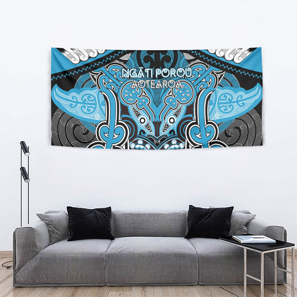 Aotearoa Iwi Ngati Porou Tapestry Maori Kowhaiwhai Pattern LT19 - Polynesian Pride