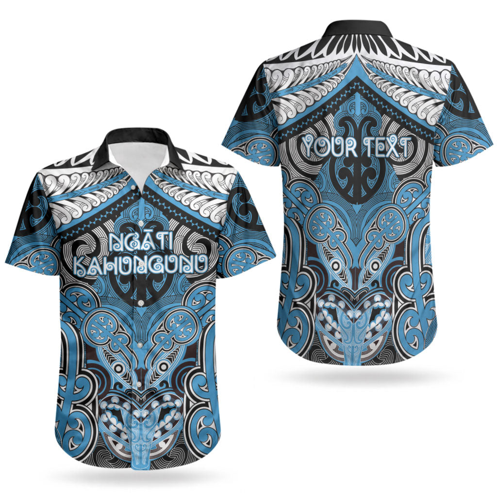 Aotearoa Iwi Ngati Kahungunu Personalised Couples Matching Summer Maxi Dress and Hawaiian Shirt Maori Kowhaiwhai Pattern LT19 - Polynesian Pride