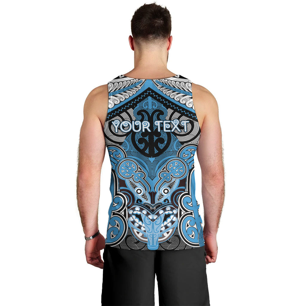 Aotearoa Iwi Ngati Kahungunu Personalised Men Tank Top Maori Kowhaiwhai Pattern LT19 - Polynesian Pride