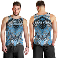 Aotearoa Iwi Ngati Kahungunu Personalised Men Tank Top Maori Kowhaiwhai Pattern LT19 - Polynesian Pride
