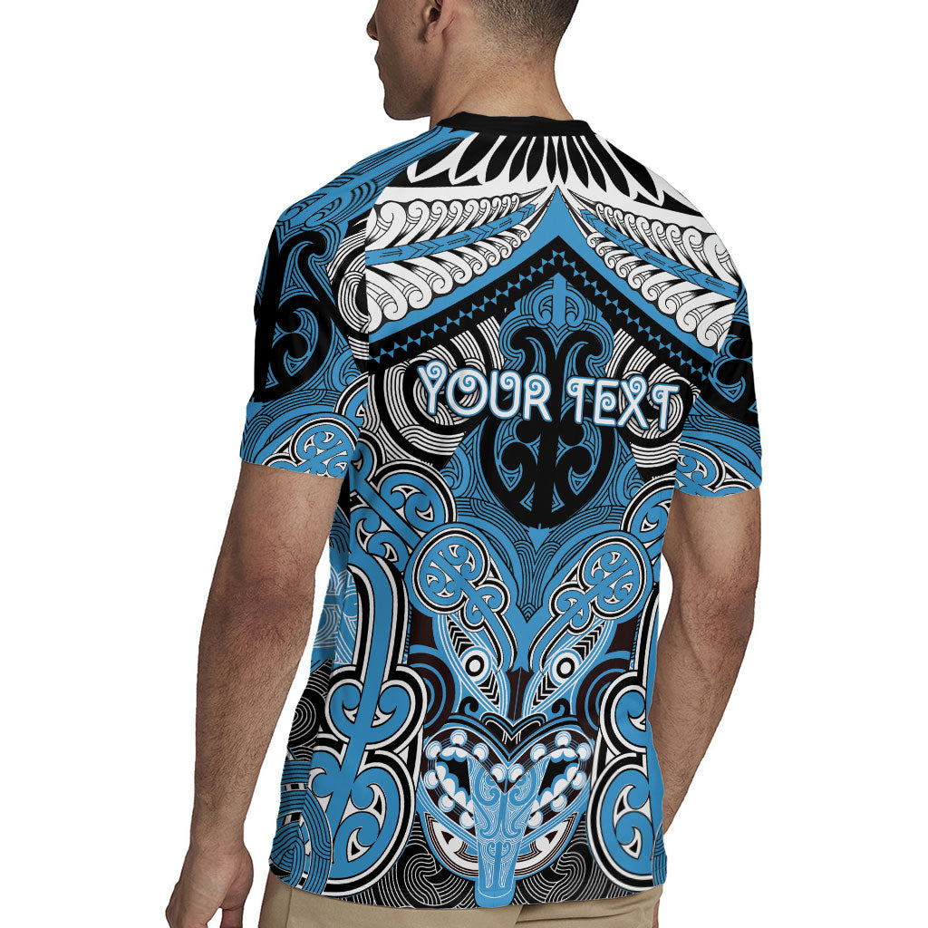 Aotearoa Iwi Ngati Kahungunu Personalised Rugby Jersey Maori Kowhaiwhai Pattern