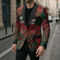 Aotearoa Iwi Tuhoe Personalised Blazer Maori Kowhaiwhai Pattern LT19 - Polynesian Pride