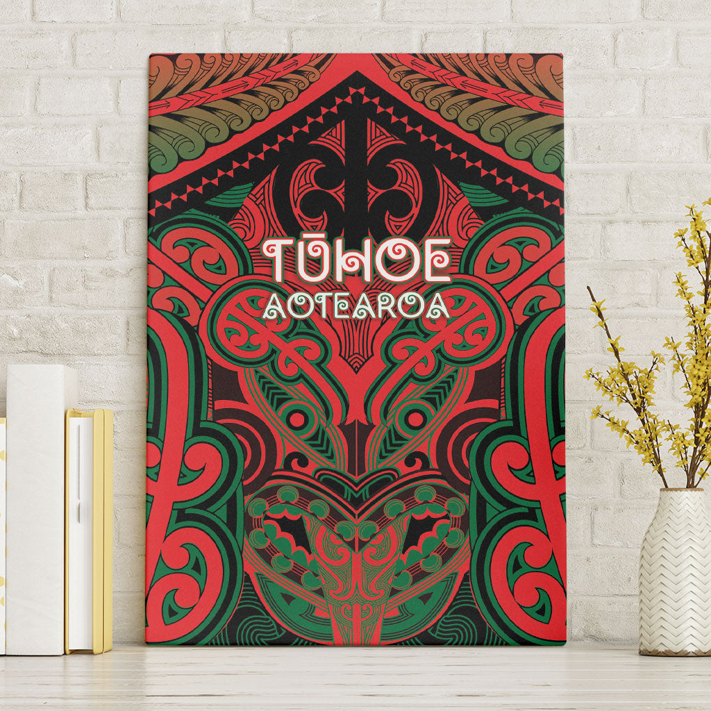 Aotearoa Iwi Tuhoe Canvas Wall Art Maori Kowhaiwhai Pattern