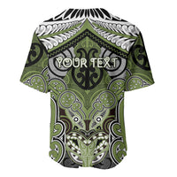 Aotearoa Iwi Whakatohea Personalised Baseball Jersey Maori Kowhaiwhai Pattern