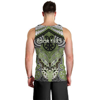 Aotearoa Iwi Whakatohea Personalised Men Tank Top Maori Kowhaiwhai Pattern LT19 - Polynesian Pride