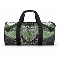 Aotearoa Iwi Ngati Awa Duffle Bag Maori Kowhaiwhai Pattern LT19 One size Green - Polynesian Pride
