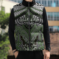 Aotearoa Iwi Ngati Awa Personalised Sleeveless Puffer Jacket Maori Kowhaiwhai Pattern