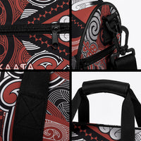 Aotearoa Iwi Rongowhakaata Duffle Bag Maori Kowhaiwhai Pattern LT19 - Polynesian Pride