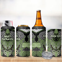 Aotearoa Iwi Ngati Raukawa Personalised 4 in 1 Can Cooler Tumbler Maori Kowhaiwhai Pattern LT19 - Polynesian Pride