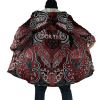 Aotearoa Iwi Ngati Toa Personalised Cloak Maori Kowhaiwhai Pattern LT19 - Polynesian Pride