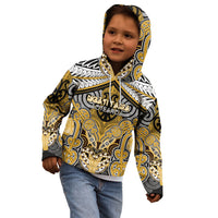 Aotearoa Iwi Ngati Tama Personalised Kid Hoodie Maori Kowhaiwhai Pattern LT19 - Polynesian Pride