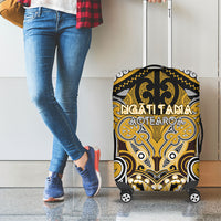 Aotearoa Iwi Ngati Tama Luggage Cover Maori Kowhaiwhai Pattern LT19 - Polynesian Pride