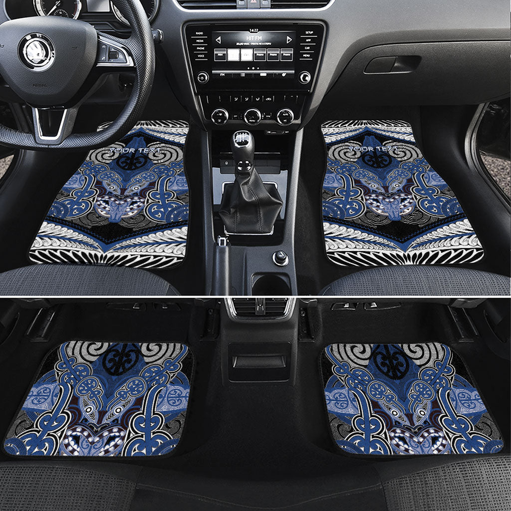 Aotearoa Iwi Ngati Tuwharetoa Personalised Car Mats Maori Kowhaiwhai Pattern