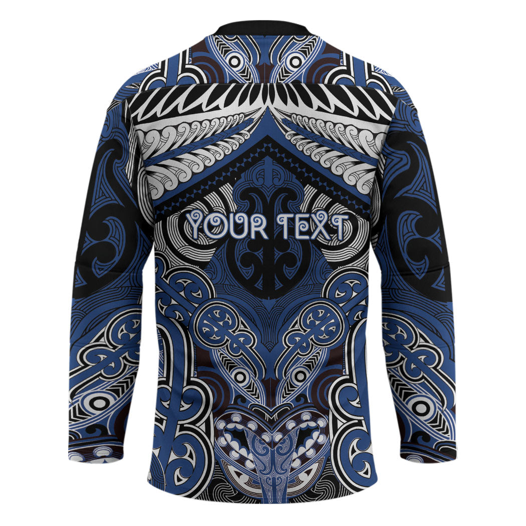 Aotearoa Iwi Ngati Tuwharetoa Personalised Hockey Jersey Maori Kowhaiwhai Pattern LT19 - Polynesian Pride