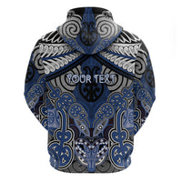 Aotearoa Iwi Ngati Tuwharetoa Personalised Hoodie Maori Kowhaiwhai Pattern LT19 - Polynesian Pride