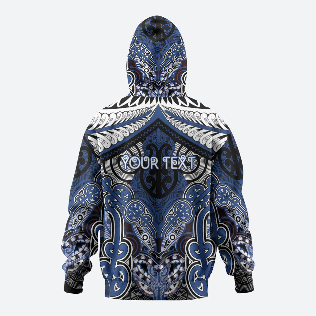 Aotearoa Iwi Ngati Tuwharetoa Personalised Hoodie Maori Kowhaiwhai Pattern LT19 - Polynesian Pride