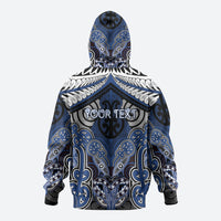 Aotearoa Iwi Ngati Tuwharetoa Personalised Hoodie Maori Kowhaiwhai Pattern LT19 - Polynesian Pride