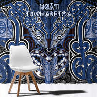 Aotearoa Iwi Ngati Tuwharetoa Window Curtain Maori Kowhaiwhai Pattern LT19 - Polynesian Pride
