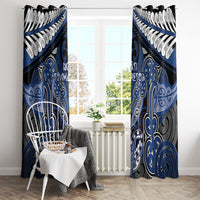 Aotearoa Iwi Ngati Tuwharetoa Window Curtain Maori Kowhaiwhai Pattern LT19 - Polynesian Pride