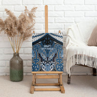 Aotearoa Iwi Ngati Mutunga Canvas Wall Art Maori Kowhaiwhai Pattern